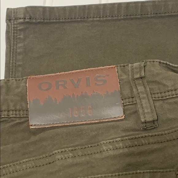 Orvis 1856 five pocket men’s jeans green - Picture 5 of 8